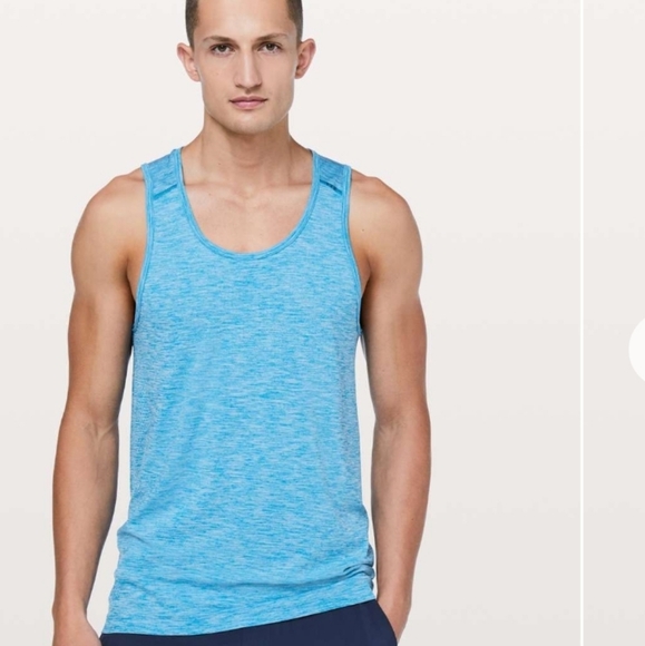 Men's Lululemon 💎Blue Tank Top - Picture 1 of 6